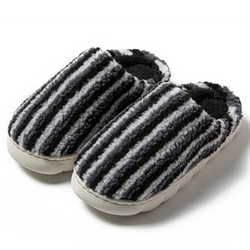 Cotton Slippers Non-slip Warm Platform Cotton Shoes foto 2