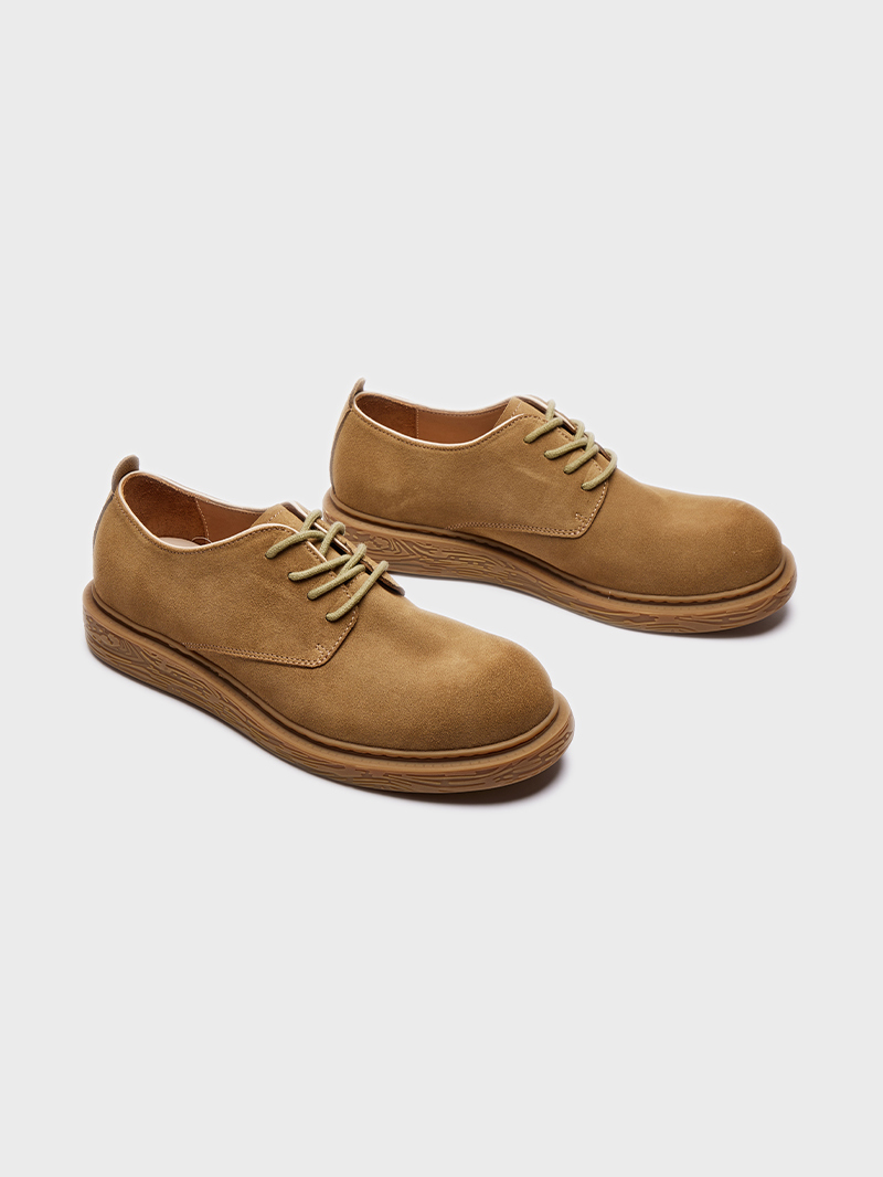 American Retro Outdoor Waterproof Cowhide Work Shoes Men foto 2