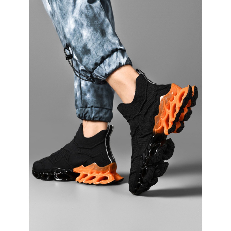 Men's Shoes Summer Breathable Mesh Fly-knit Sneakers foto 2