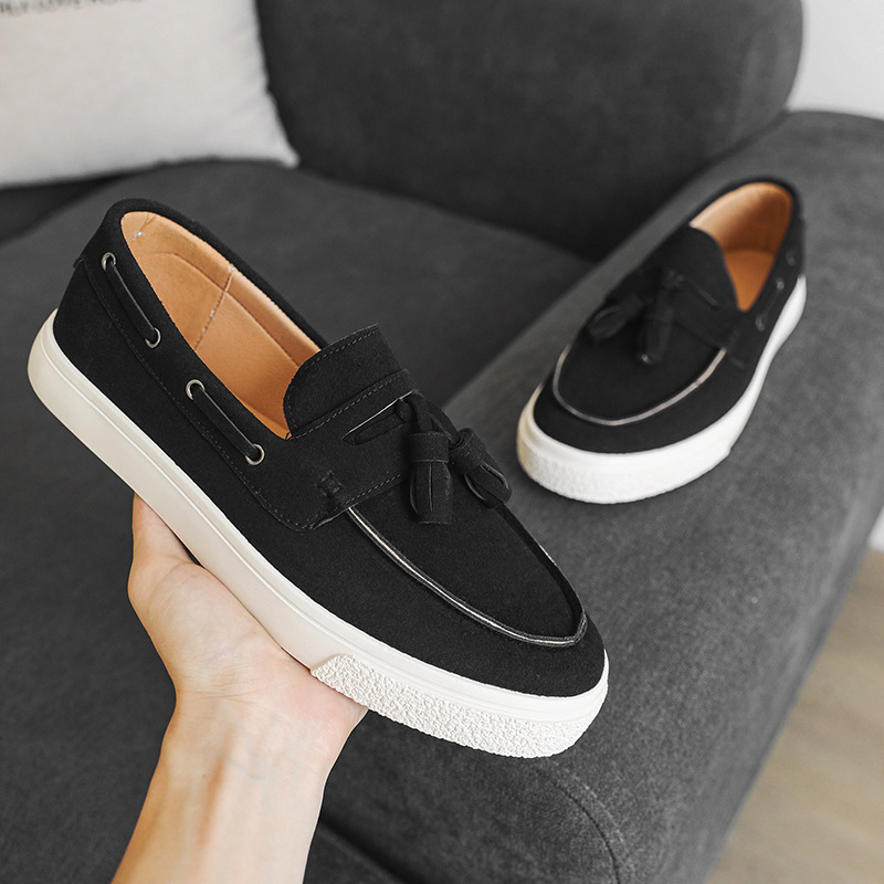 Trendy Slip-on Fashionable Casual Men's Shoes foto 5