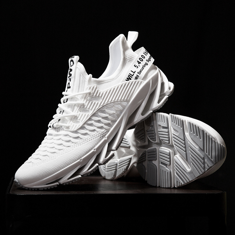 New Plus Size Autumn Fly Woven Mesh Student Sports Leisure Running Shoes foto 3
