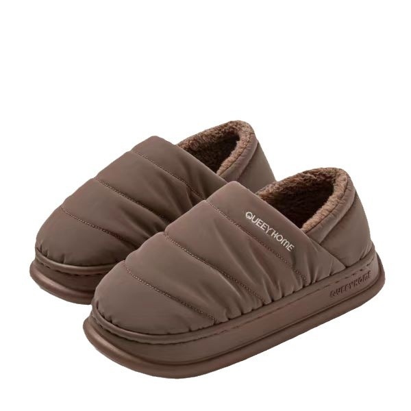Men's Winter New Waterproof Interior Home Cotton Slippers foto 4