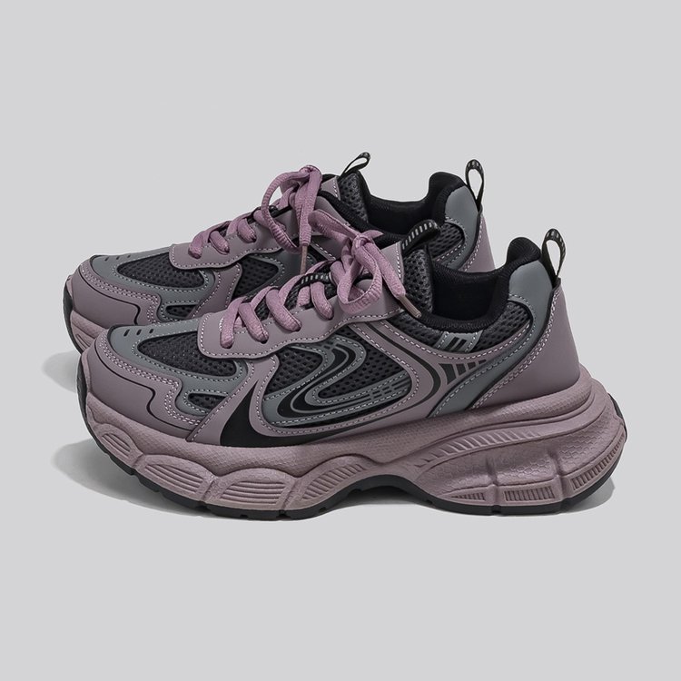 Womens Breathable Mesh Casual Running Shoes foto 4