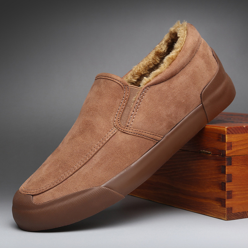 Men's Casual All-match Cloth Cover Velvet Shoes foto 4