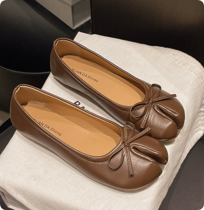 Split-toe Shoes Women's Feet Shoes Pumps foto 4