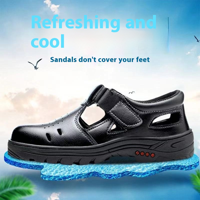 Labor Protection Sandals For Men To Prevent Odor foto 5