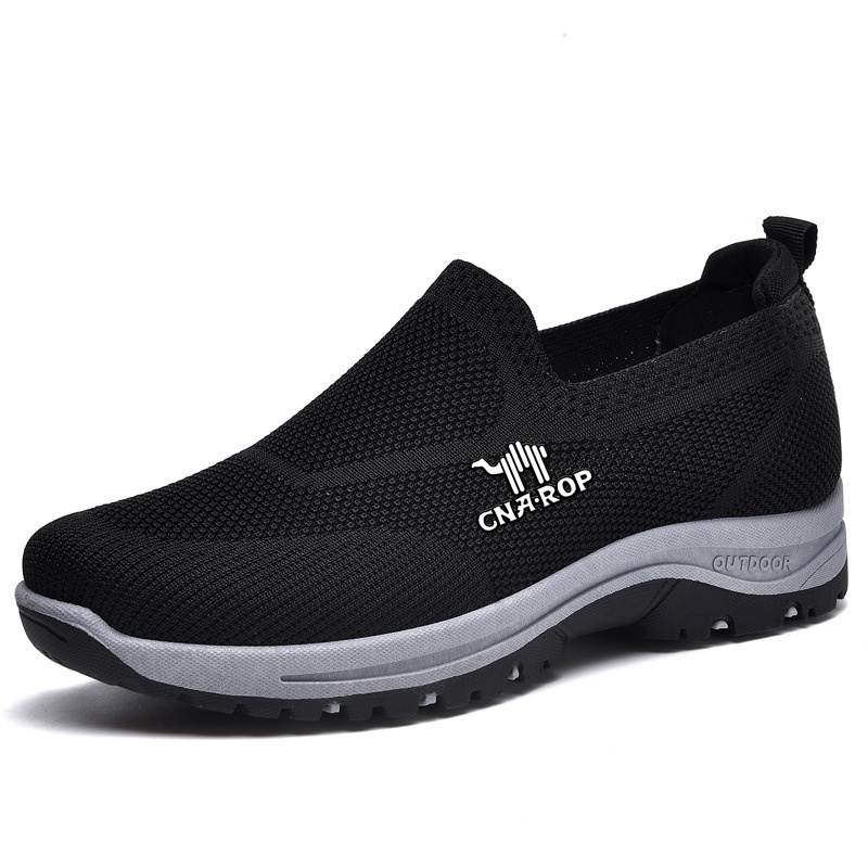 Flying Woven Breathable Mesh Sports Men's Shoes foto 4