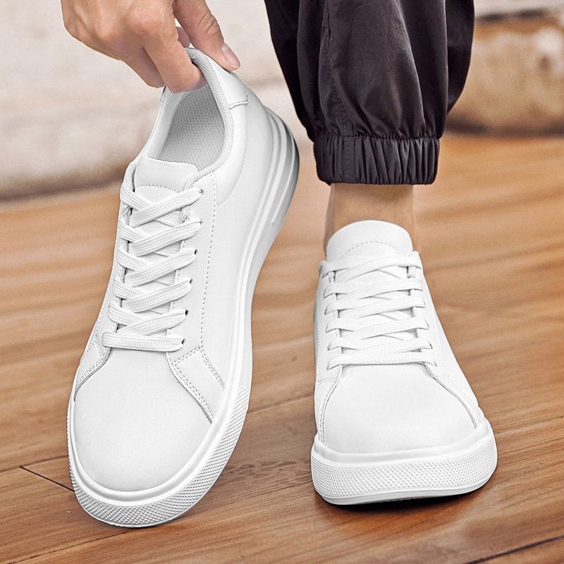 Invisible Height-increasing Shoes 8CM Trendy Platform Sneakers foto 5