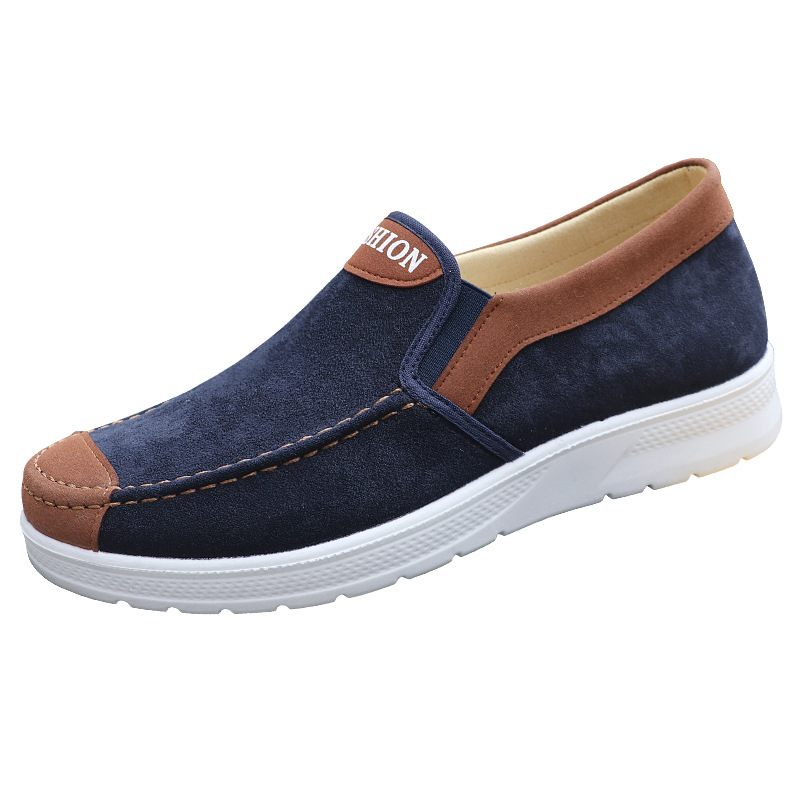 Mens Breathable Slip-on Casual Cloth Shoes foto 3