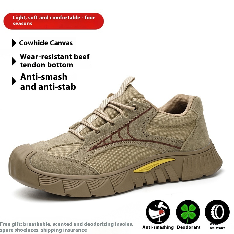 Labor Protection Shoes Are Lightweight And Breathable For Summer Work foto 3