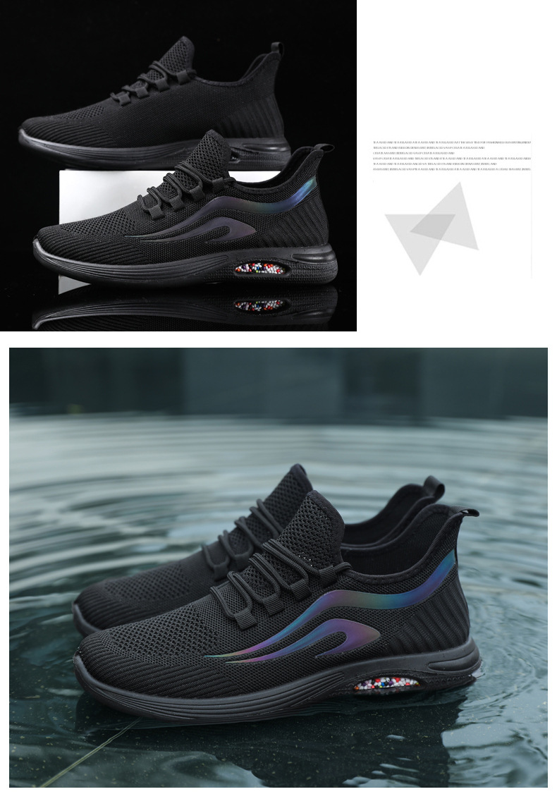 Men's Summer Fashion Casual Mesh Breathable Versatile Shoes foto 5