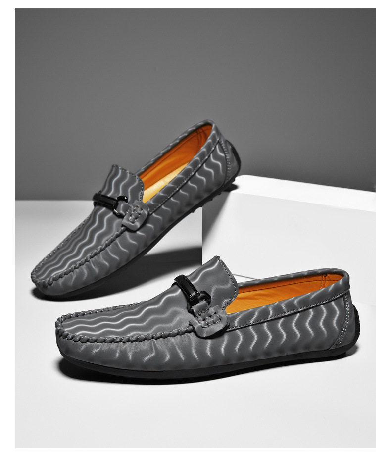 Men's Casual Trend Gommino Slip-on foto 2
