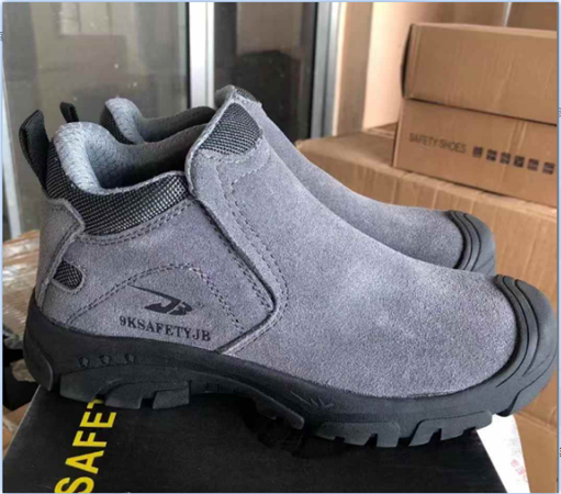 Slip-on Steel Toe Cap Safety Shoes Attack Shield And Anti-stab foto 4