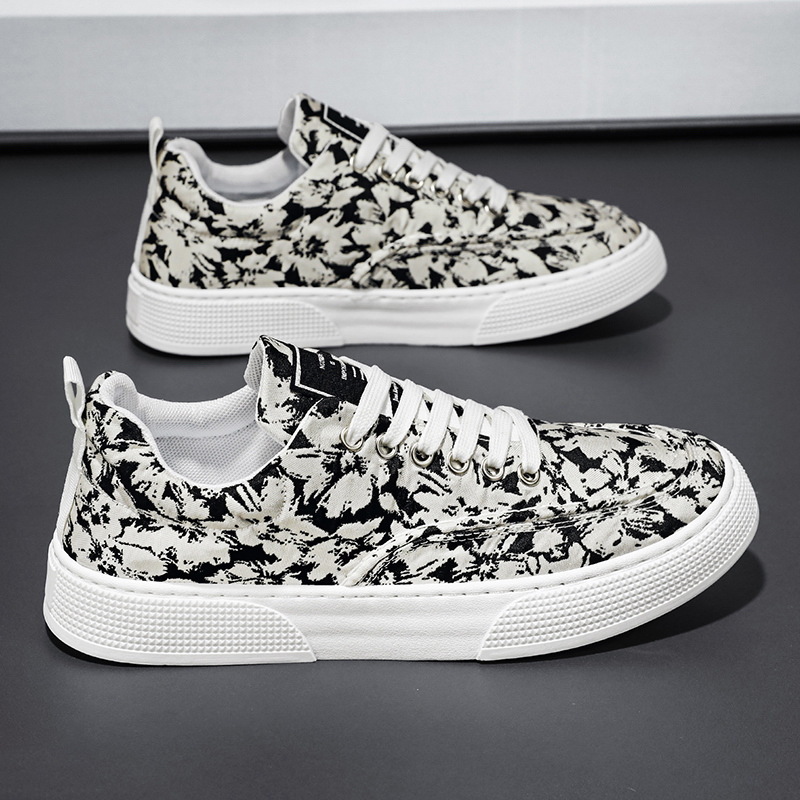 Harajuku Style Student Sports Casual Shoes Thick Sole Height Increasing foto 3
