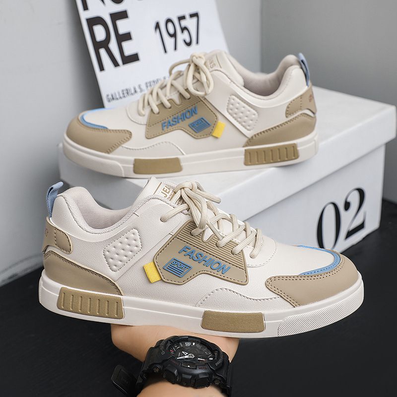 Leather Casual Special-interest Design Sports Board Shoes foto 2