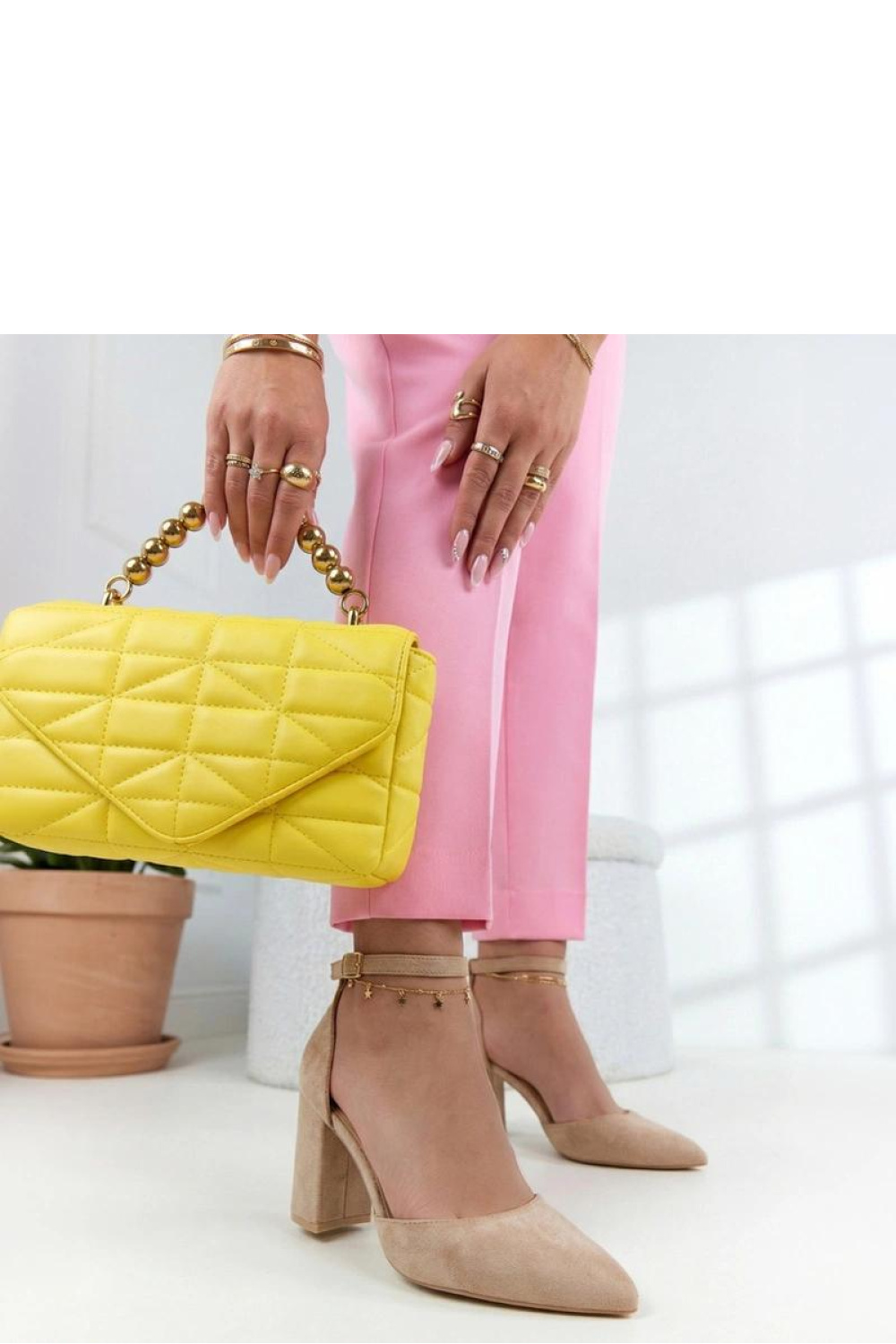 Pumps met dikke hak Solea foto 2