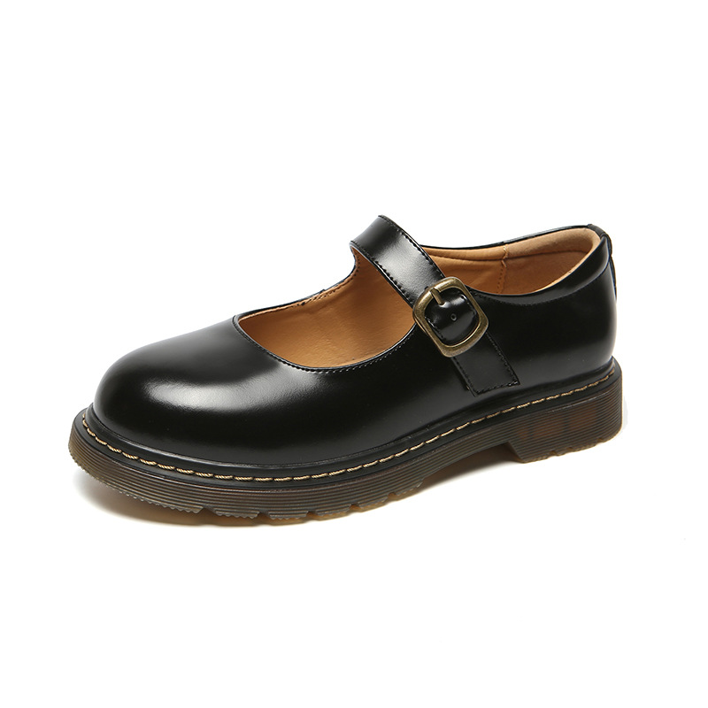Spring And Autumn College Style Mary Jane Japanese Thin Shoes foto 5