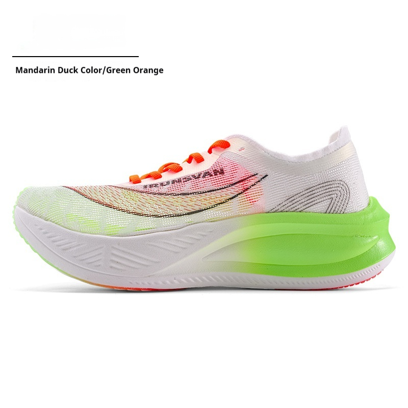 Nylon Carbon Plate Marathon Shock-absorbing Training Running Shoes foto 2