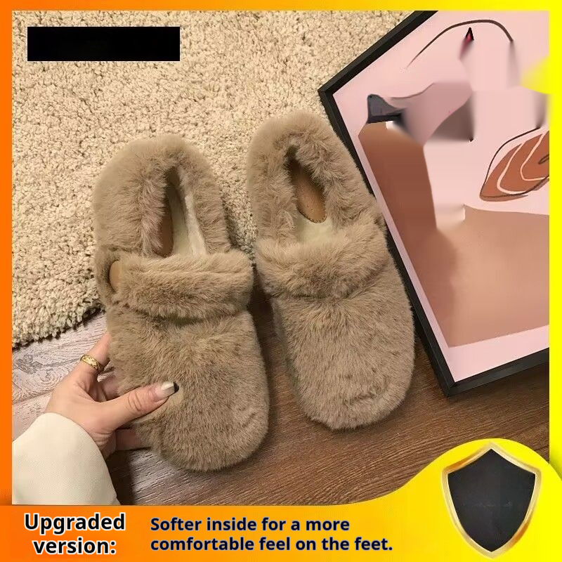 Outerwear Plus-size Women's Shoes Fluffy Shoes foto 5