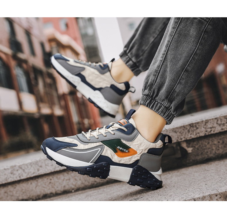 Sports Casual Platform Daddy Shoes Men's Fall foto 3