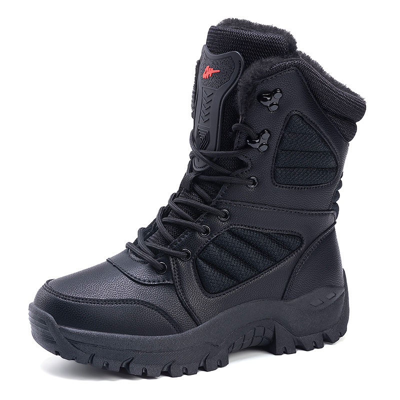 Snow Boots Men's Ski Insulation Cotton Shoes Waterproof And Cold-proof foto 4