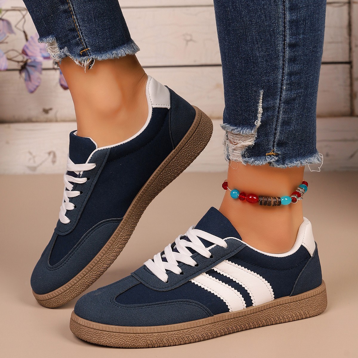 Flat Bottomed German Training Shoes For Women In Spring And Autumn Plus Sizes foto 4