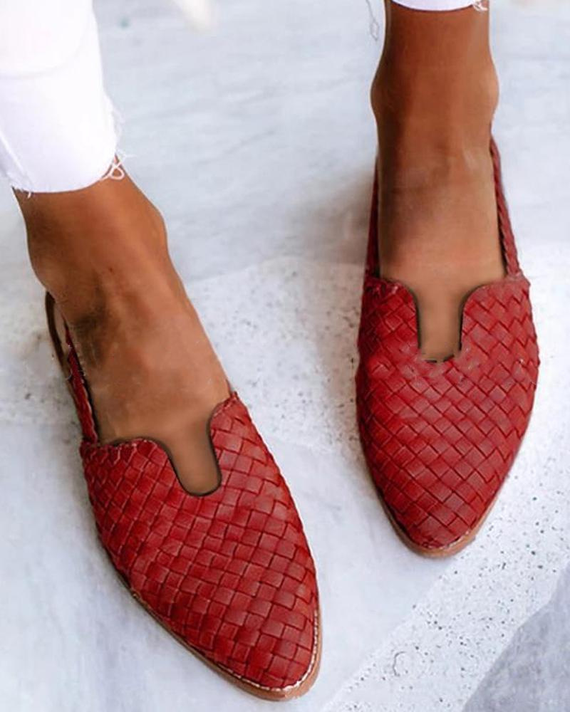 Womens Plus Size Flat Low Heel Sandals foto 2