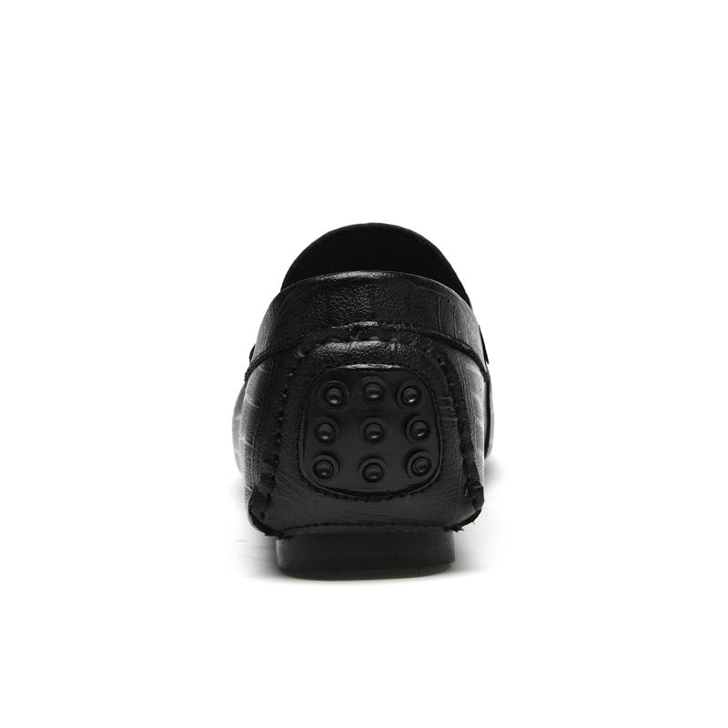 Summer New Leather Shoes Cowhide Gommino Increased 6CM Leisure foto 4