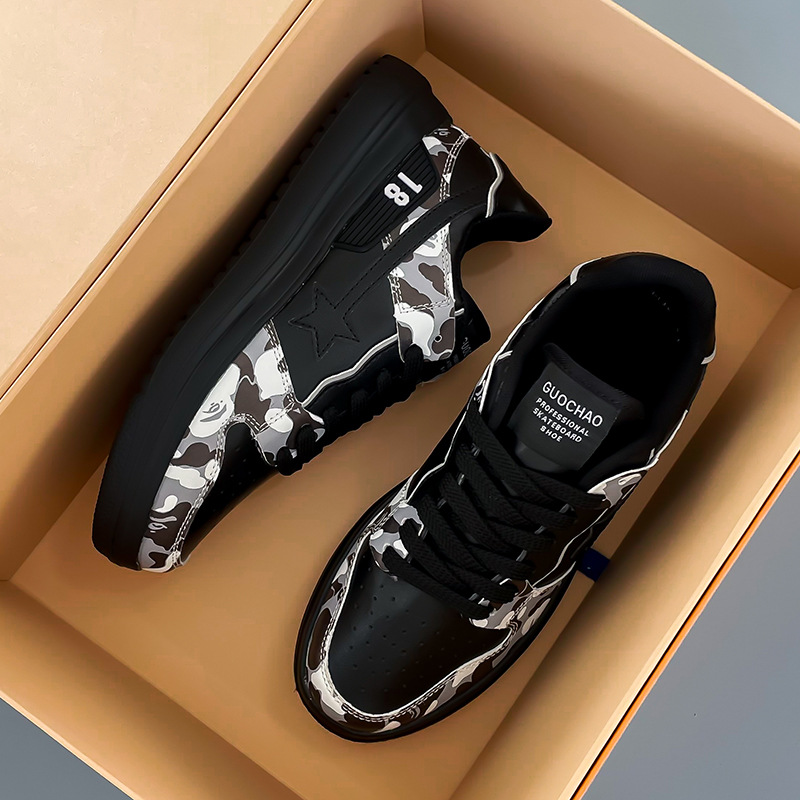 New Versatile Casual Rubber And Plastic Soleplate Shoes Student Plus Size Sneaker foto 4