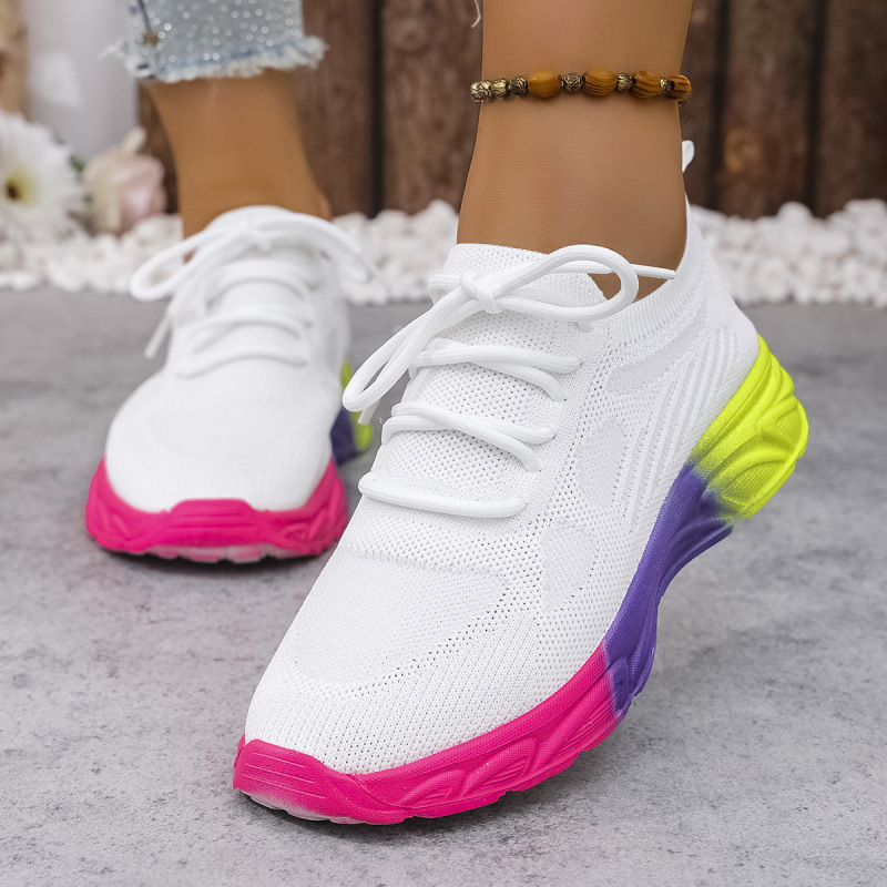 Womens Stylish Casual Low-cut Round-toe Flats foto 2
