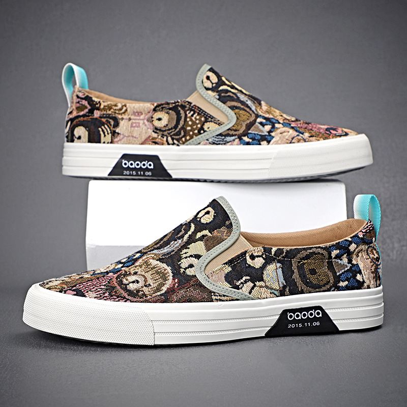 Breathable Trendy Shoes Slip-on Lazy Classic Versatile Sneakers foto 4