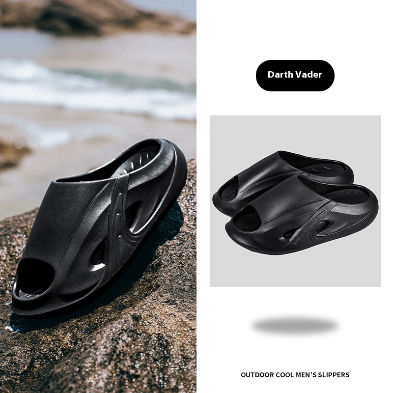 Men's Slippers Home Outdoor Non-slip Deodorant Soft Bottom foto 2