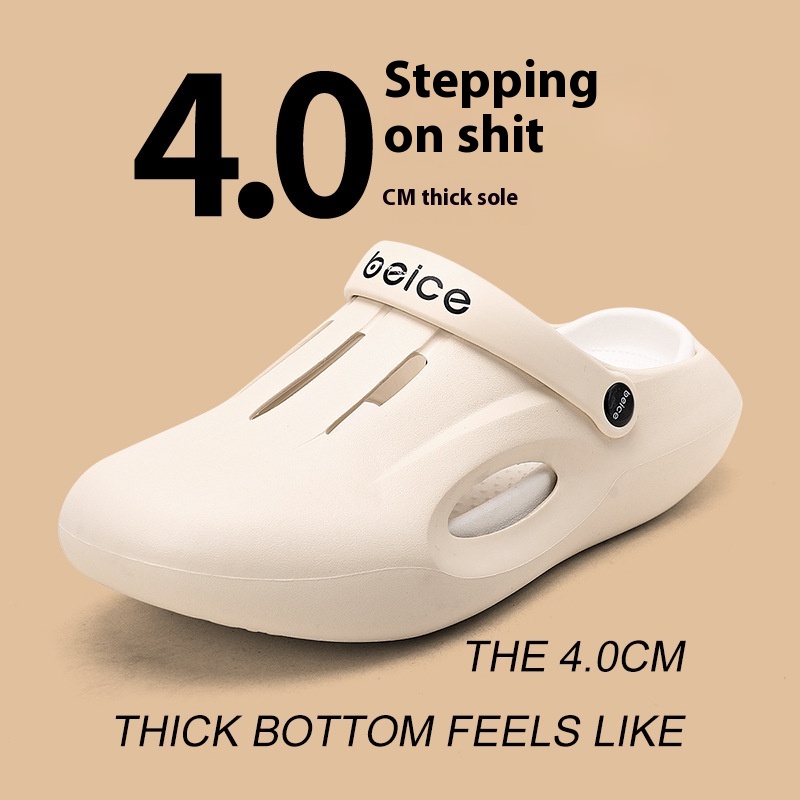 Men's Summer Wear Thick-soled Soft-soled Non-slip Deodorant Sandals foto 5