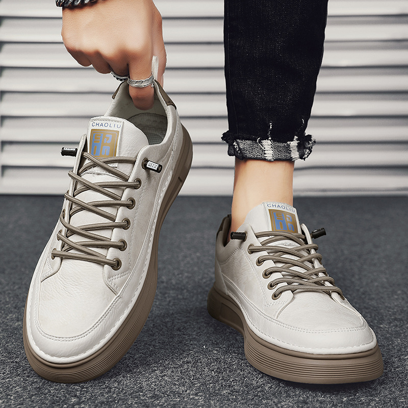 Slip-on Flats Shoes Men Sneakers Daily Leisure Sports Work Casual Shoes foto 2