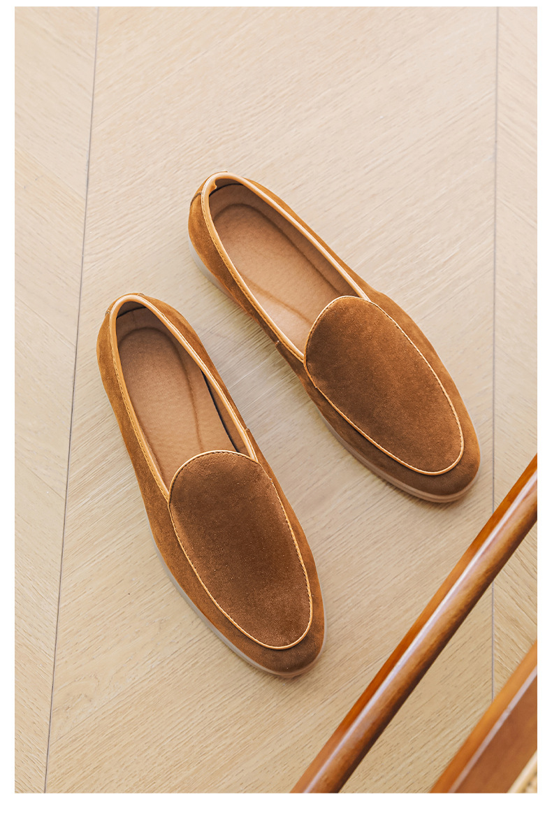Men's Casual Soft-soled Business Flat Shoes foto 3