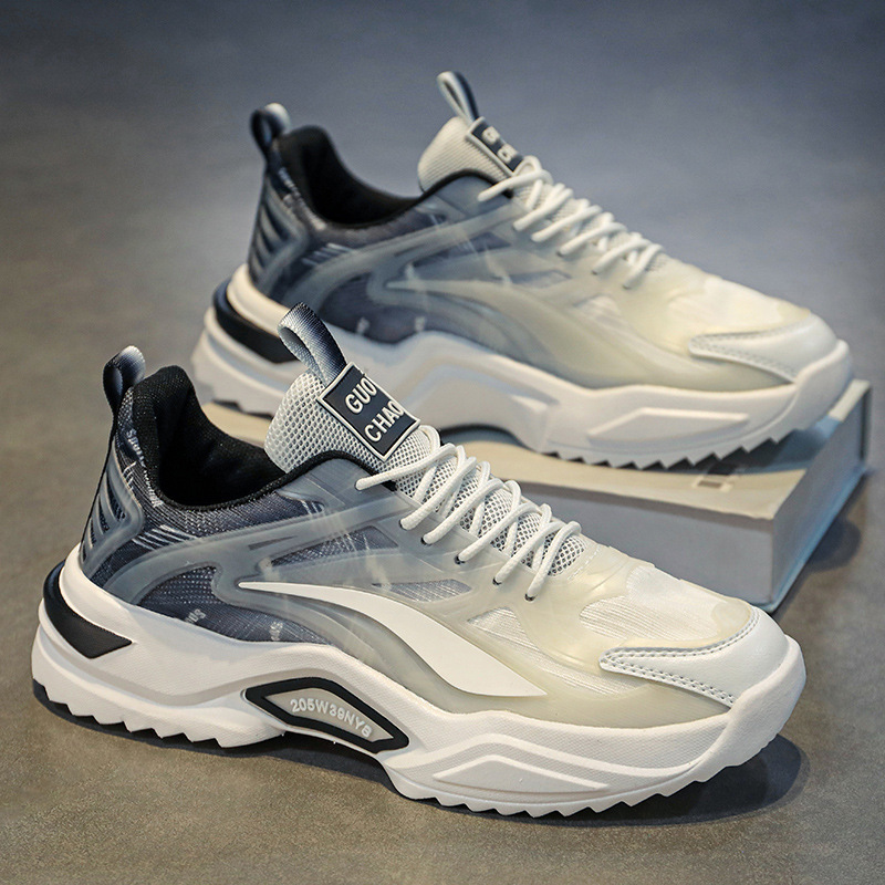 Running Shock Absorption Plus Size Sneakers Casual All-matching foto 2