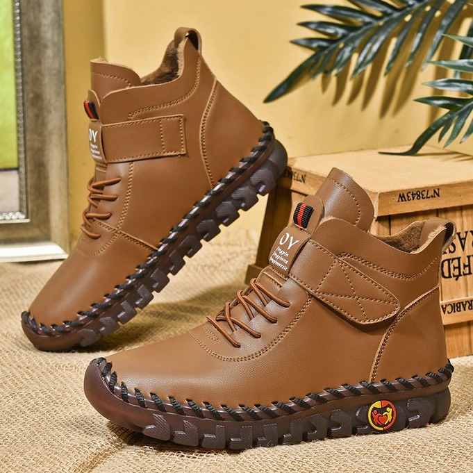 Fashionable Versatile Soft And Comfortable Cotton Boots foto 3