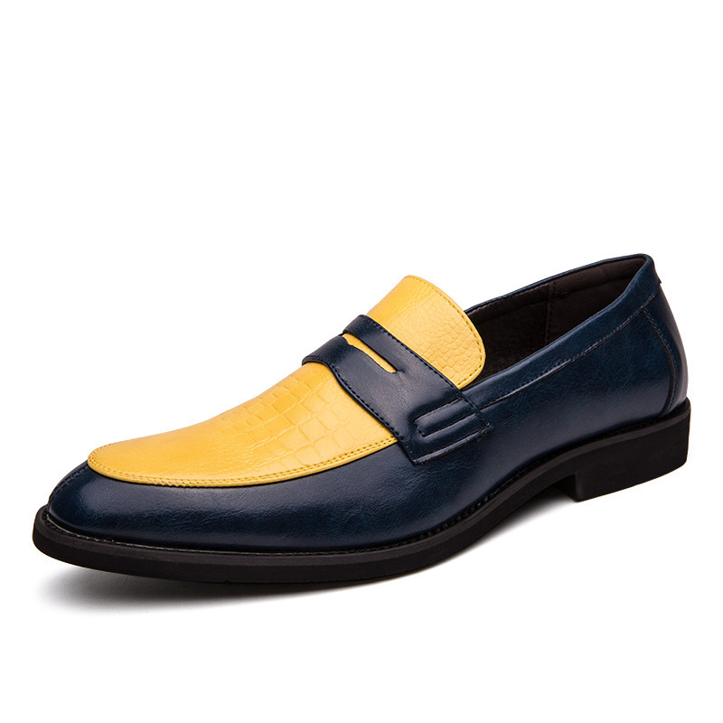 British Pointed Men's Shoes Slip-on Leisure foto 3