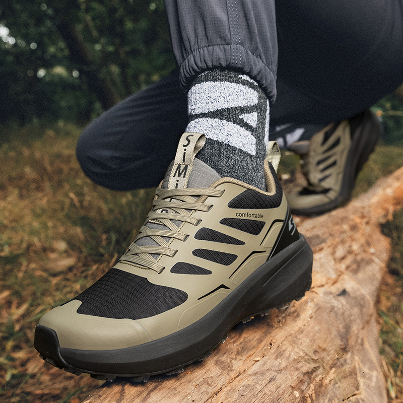 Men's Breathable And Non Slip Outdoor Travel Hiking Shoes foto 2