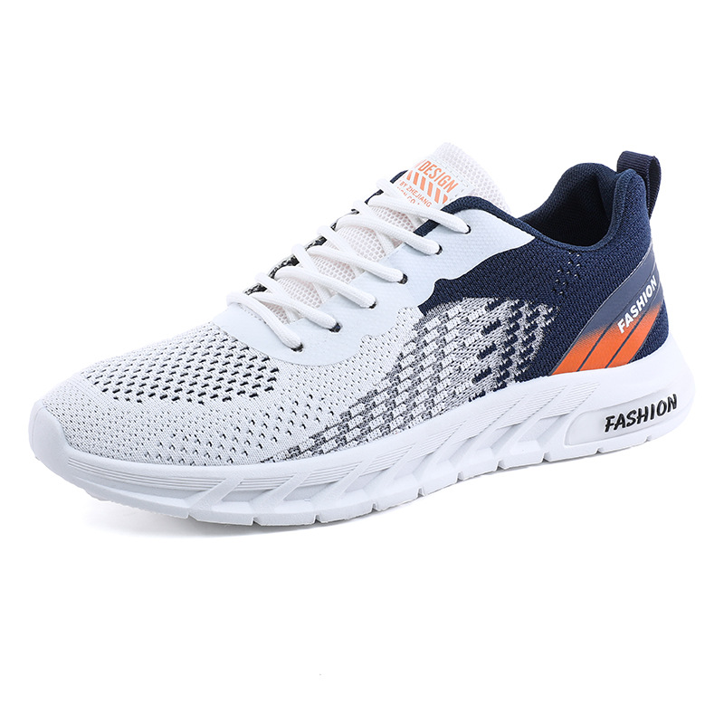 Breathable Mesh Shoes Fly Woven Mesh Casual Running Sneaker foto 3