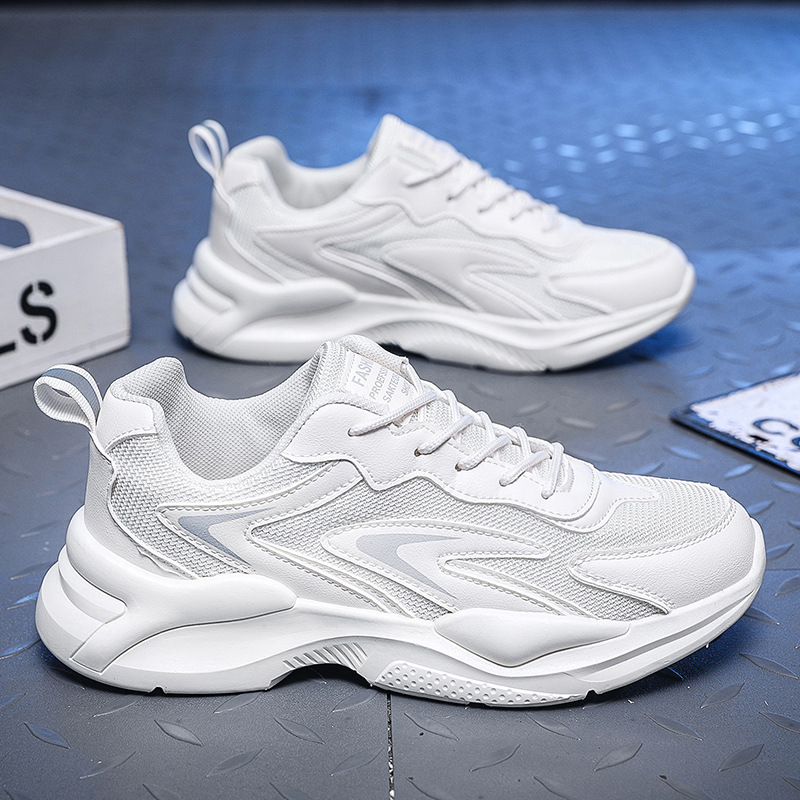 Men's Breathable Mesh Sports Shoes Trendy foto 5