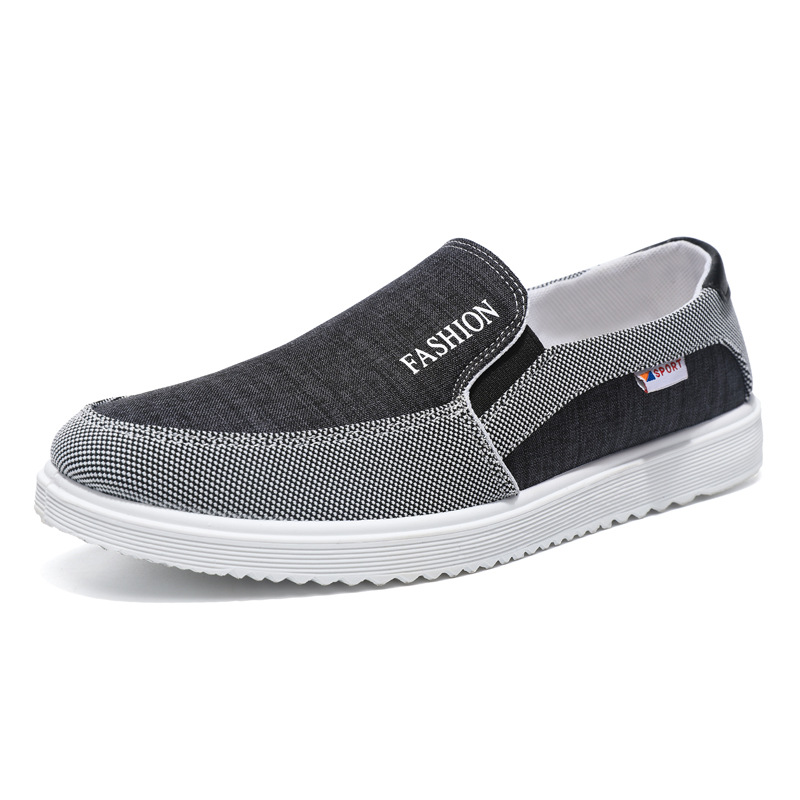 Men's Casual Shoes Board Shoes Breathable Canvas Shoes foto 3