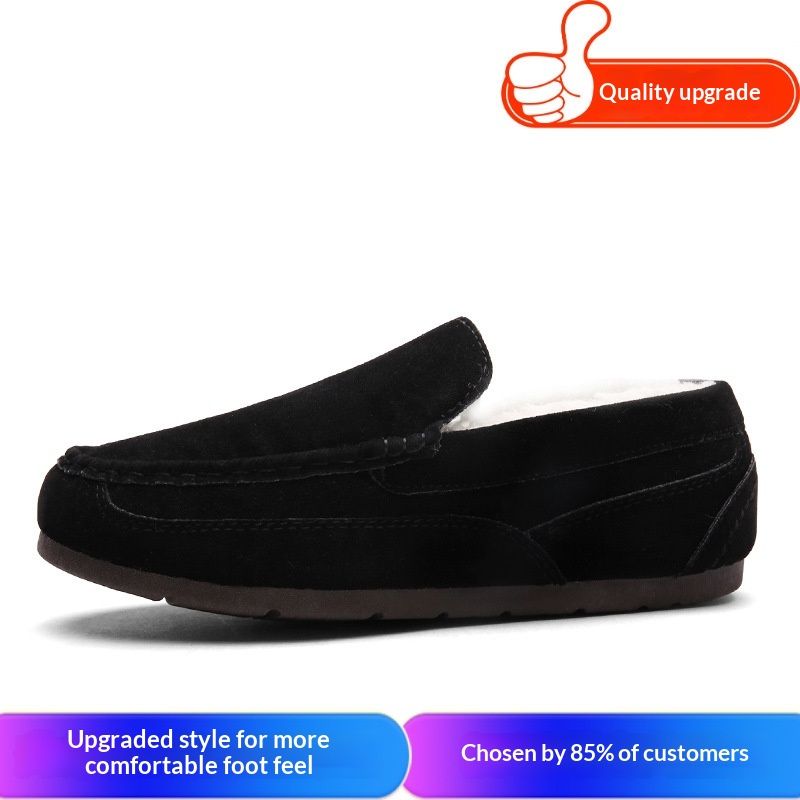 Men's Loafer-style Casual Slip-on Cotton Shoes foto 4