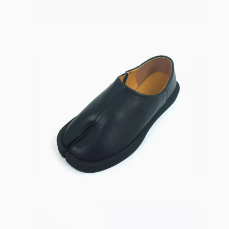 Split Toe Shoes, Men's And Women's Genuine Leather, Internet Famous Sheephoof Horse foto 3