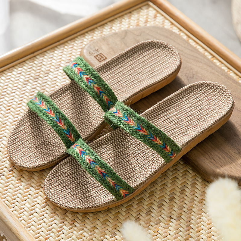 Women's Indoor Floor Platform Non-slip Flip-flops Household Slippers foto 3