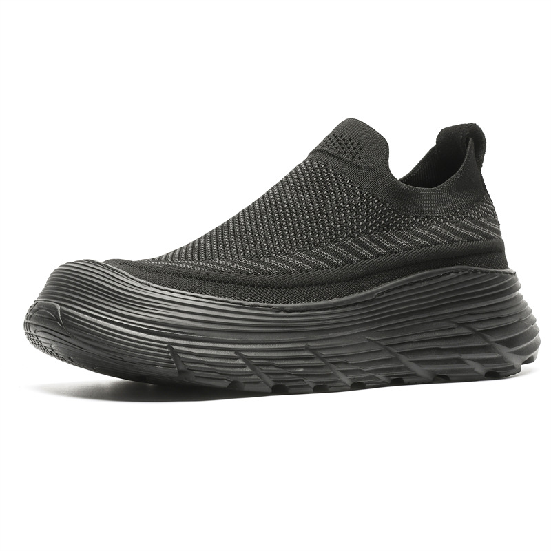 Thin Mesh Breathable One Pedal Fly Woven Mesh Shoes foto 4