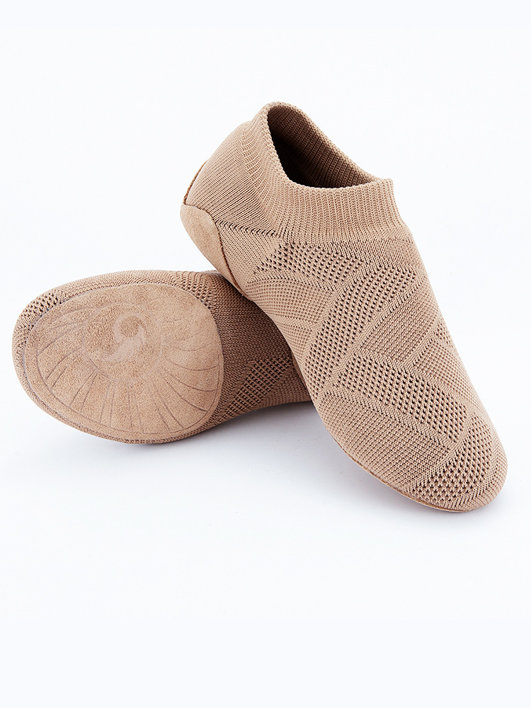 Simple Solid Color Printing Danse Comtemporaine Yoga Shoes foto 5