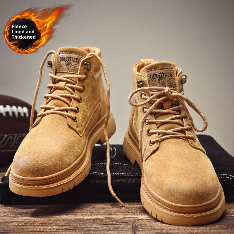 Spring, Summer And Winter Big British Style Men's Shoes Retro foto 5