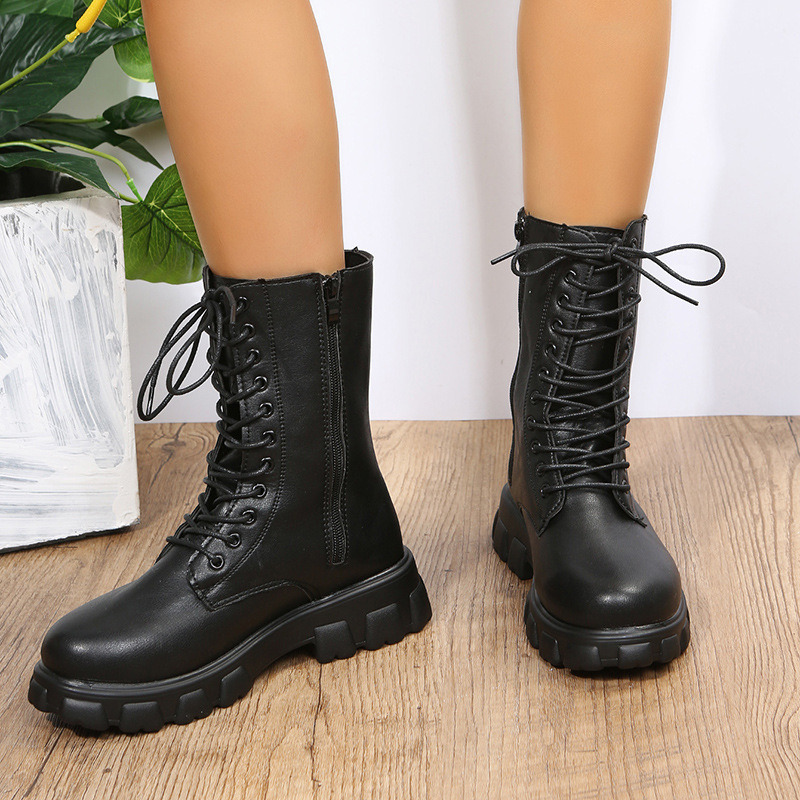 Round-toe White Cross-border Bootsankle Boots foto 4