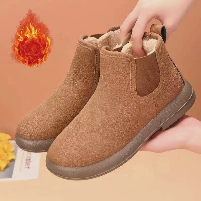 Women's Flat Bottom Comfort All-match Ankle Boots foto 4